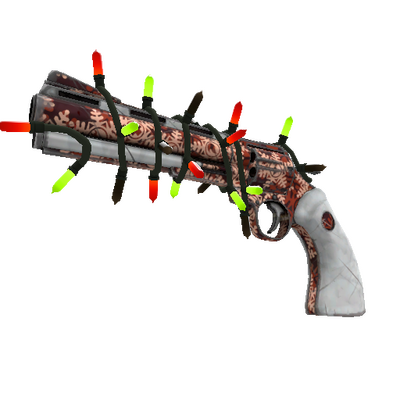 Strange Festivized Snow Covered Revolver (Field-Tested)