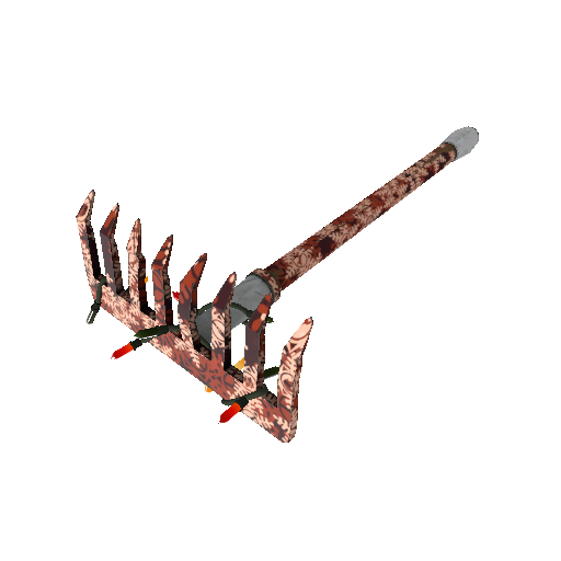 Festivized Snow Covered Back Scratcher (Minimal Wear)