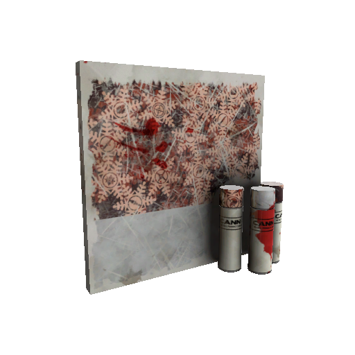 Strange Snow Covered War Paint (Battle Scarred)