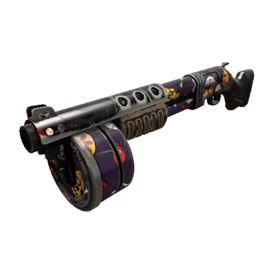 Strange Killstreak Calavera Canvas Panic Attack (Battle Scarred)