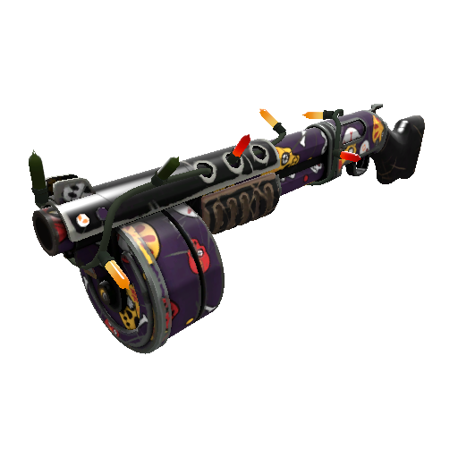 Strange Festivized Specialized Killstreak Calavera Canvas Panic Attack (Field-Tested)