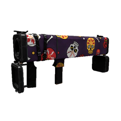 Strange Calavera Canvas Black Box (Well-Worn)