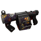 Strange Calavera Canvas Stickybomb Launcher (Battle Scarred)
