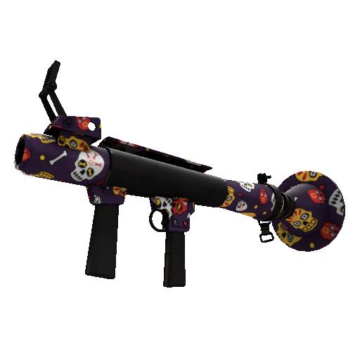 Calavera Canvas Rocket Launcher