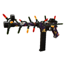 Unusual Festivized Professional Killstreak Calavera Canvas SMG (Minimal Wear)