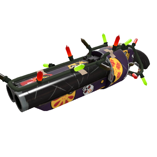 Festivized Killstreak Calavera Canvas Scattergun (Minimal Wear)