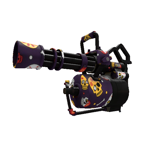 Calavera Canvas Minigun