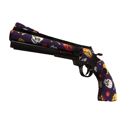 Calavera Canvas Revolver