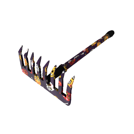 Calavera Canvas Back Scratcher