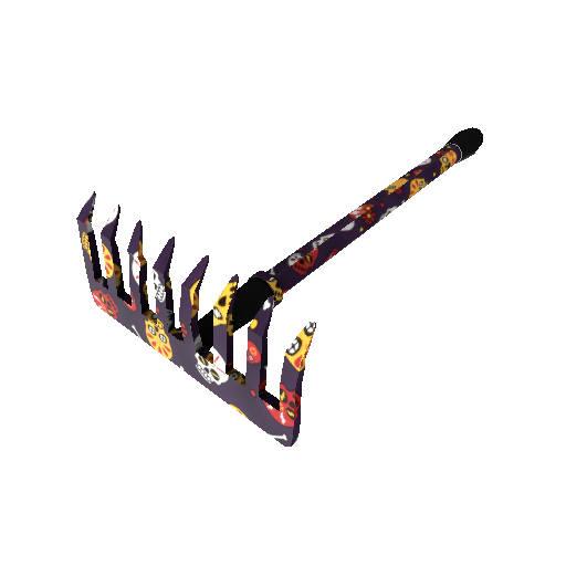 Calavera Canvas Back Scratcher