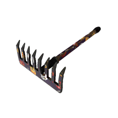 Strange Calavera Canvas Back Scratcher (Well-Worn)