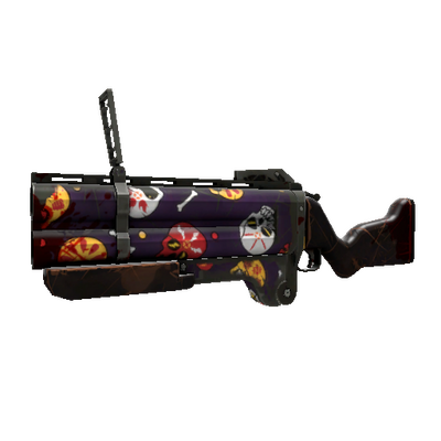 Unusual Calavera Canvas Loch-n-Load (Battle Scarred)