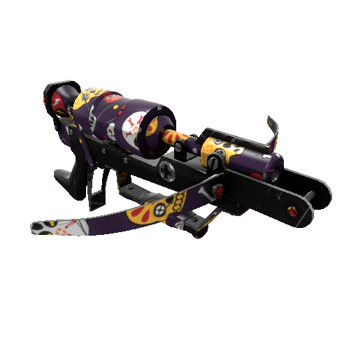 Strange Calavera Canvas Crusader's Crossbow (Field-Tested)