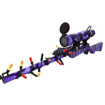Strange Festivized Professional Killstreak Ghost Town Sniper Rifle (Minimal Wear)