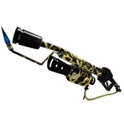 Strange Professional Killstreak Electroshocked Flame Thrower (Minimal Wear)