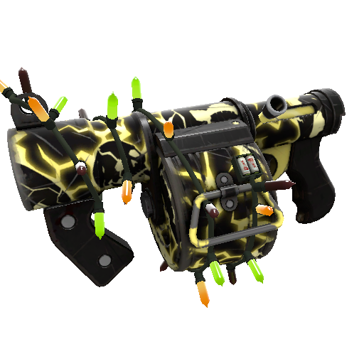 Strange Festivized Specialized Killstreak Electroshocked Stickybomb Launcher (Field-Tested)