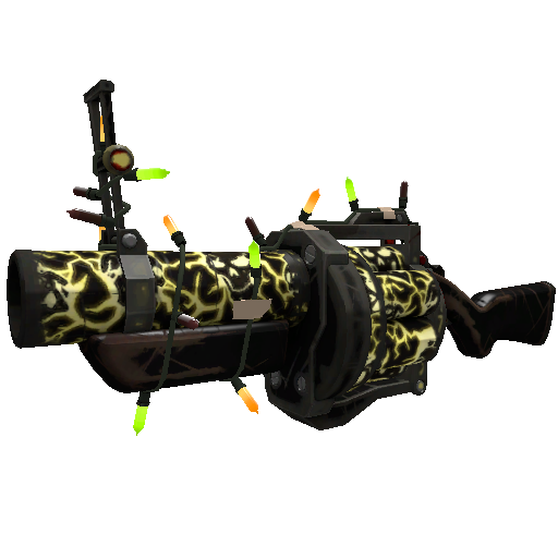 Festivized Electroshocked Grenade Launcher (Well-Worn)