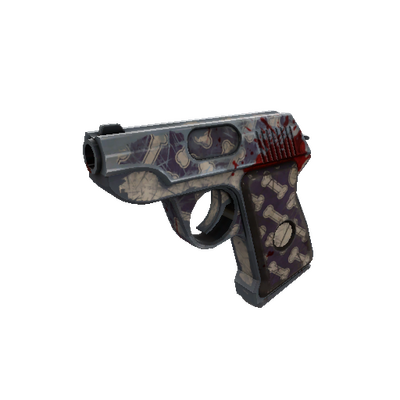 Strange Totally Boned Pistol (Battle Scarred)