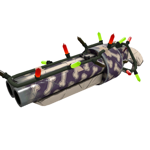 Unusual Festivized Professional Killstreak Totally Boned Scattergun (Field-Tested)
