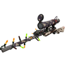 Strange Festivized Totally Boned Sniper Rifle (Battle Scarred)