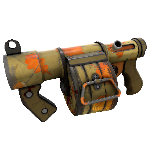 Pumpkin Pied Stickybomb Launcher (Well-Worn)