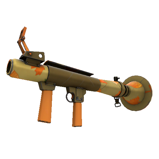 Strange Pumpkin Pied Rocket Launcher (Minimal Wear)