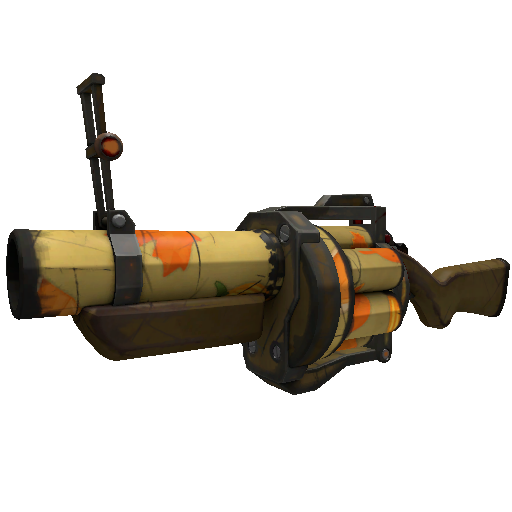 Strange Pumpkin Pied Grenade Launcher (Well-Worn)