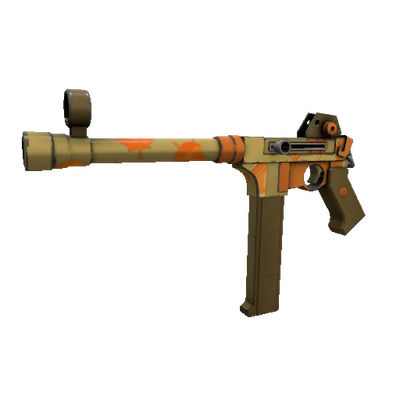 Pumpkin Pied SMG (Minimal Wear)