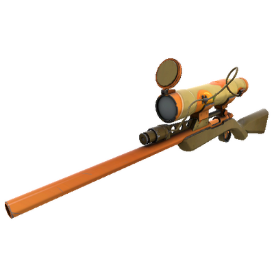 Strange Specialized Killstreak Pumpkin Pied Sniper Rifle (Minimal Wear)