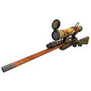 Pumpkin Pied Sniper Rifle (Battle Scarred)