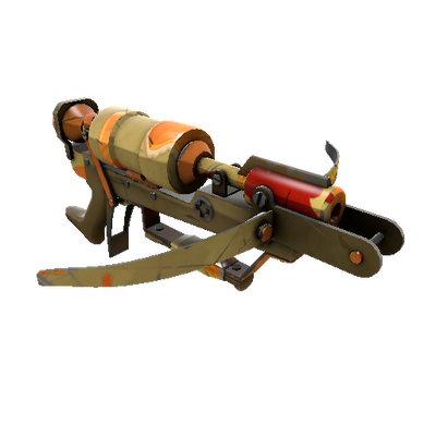 Pumpkin Pied Crusader's Crossbow (Well-Worn)