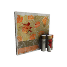 Strange Pumpkin Pied War Paint (Battle Scarred)