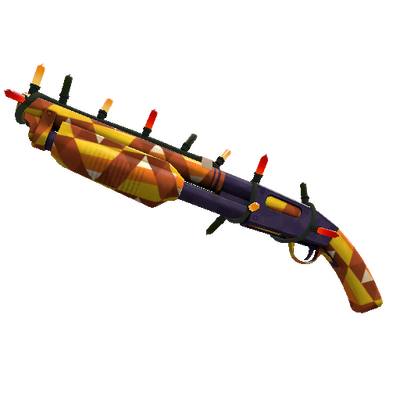 Strange Festivized Specialized Killstreak Candy Coated Shotgun (Factory New)