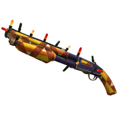Strange Festivized Specialized Killstreak Candy Coated Shotgun (Minimal Wear)