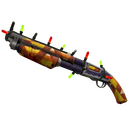 Unusual Festivized Professional Killstreak Candy Coated Shotgun (Well-Worn)