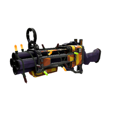 Strange Festivized Specialized Killstreak Candy Coated Iron Bomber (Field-Tested)