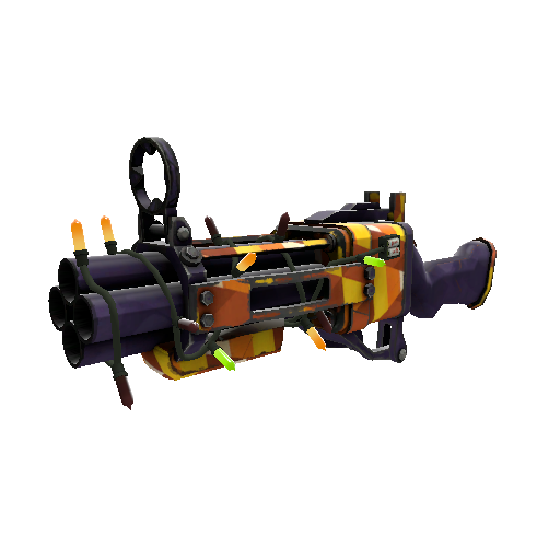 Strange Festivized Specialized Killstreak Candy Coated Iron Bomber (Minimal Wear)