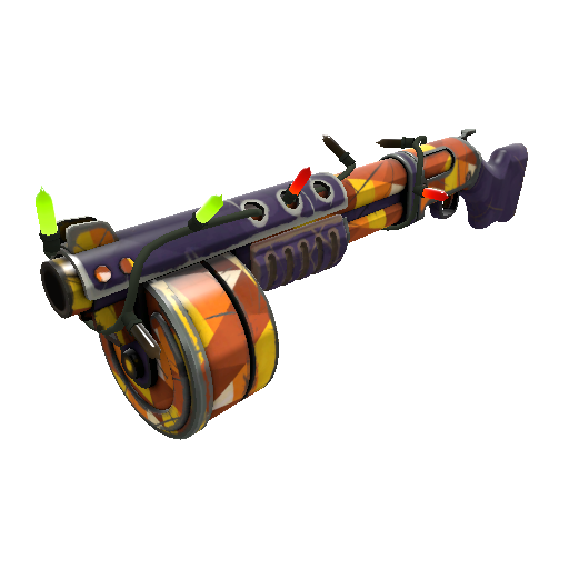 Strange Festivized Specialized Killstreak Candy Coated Panic Attack (Field-Tested)