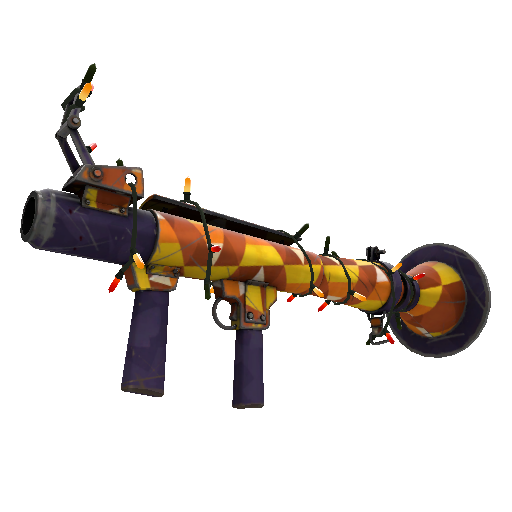Strange Festivized Candy Coated Rocket Launcher (Field-Tested)