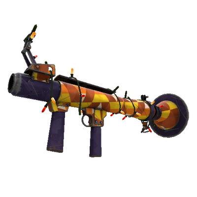 Unusual Festivized Specialized Killstreak Candy Coated Rocket Launcher (Field-Tested)