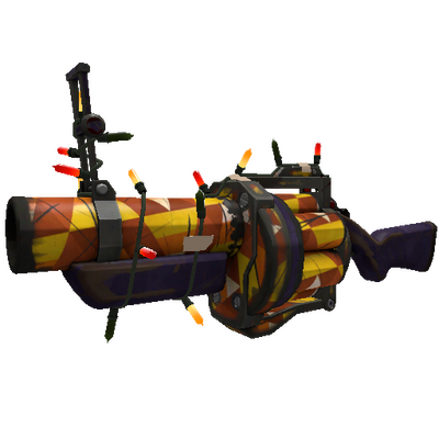 Unusual Festivized Candy Coated Grenade Launcher (Well-Worn)