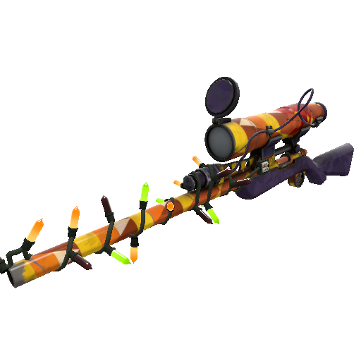 Festivized Candy Coated Sniper Rifle (Well-Worn)