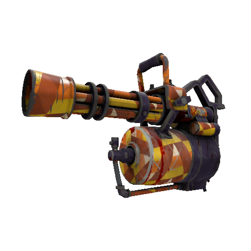 Candy Coated Minigun (Battle Scarred)