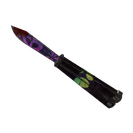 Spectrum Splattered Knife (Well-Worn)