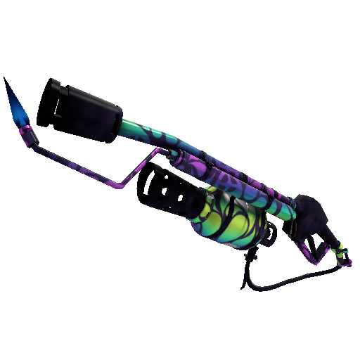 Spectrum Splattered Flame Thrower