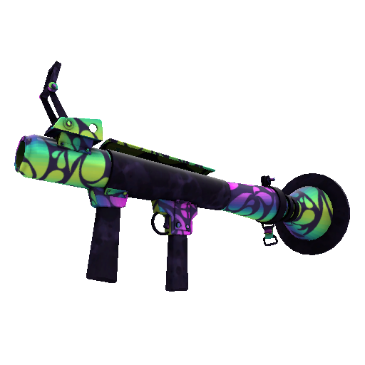 Spectrum Splattered Rocket Launcher