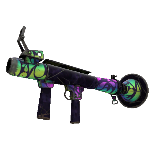 Spectrum Splattered Rocket Launcher (Well-Worn)