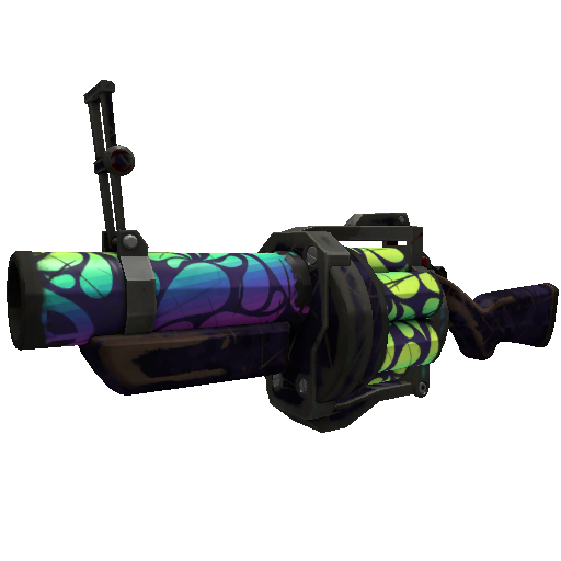 Spectrum Splattered Grenade Launcher (Well-Worn)