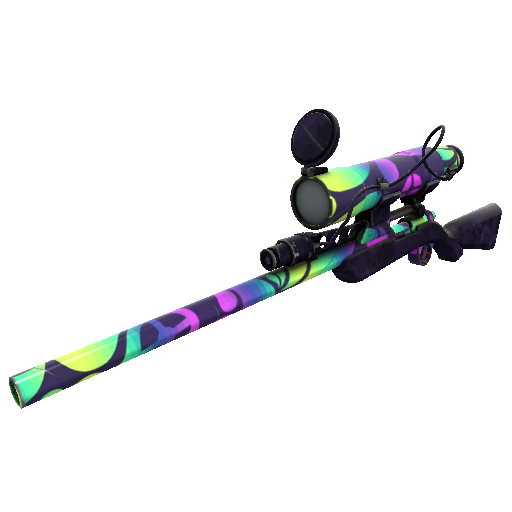 Spectrum Splattered Sniper Rifle (Minimal Wear)