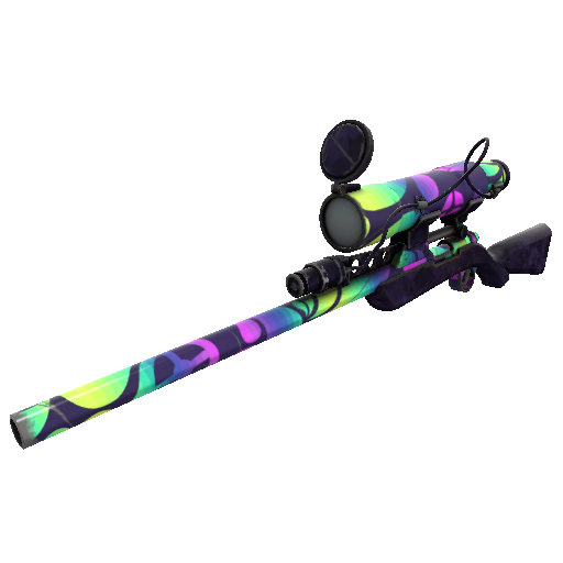 Specialized Killstreak Spectrum Splattered Sniper Rifle (Field-Tested)